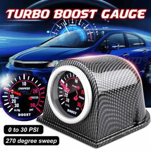 Jauge de pression de suralimentation turbo LED 2" 52mm pour voiture, cadran fumé, 0-30Psi + - Product Image 1