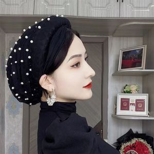 YASEEN Women's High-Elasticity Mercerized Cotton Headscarf <b>Cap</b>, <b>Plain</b> Muslim Undercap, Summer 27 Solid Colors - Product Image 5