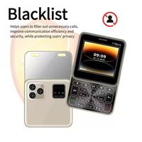 Teléfono Móvil Mini I19 Pro con Botón Deslizante Cuadrado, Pantalla de 2.4 Pulgadas, Doble SIM, 2G GSM, Cámara, FM, MP3, Desbloqueado, Botón I16