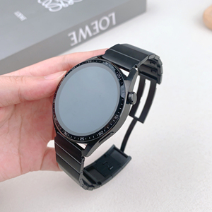 Correa de Acero Inoxidable Desmontable de Una Sola Cuenta para Reloj <span class=keywords><strong>Huawei</strong></span> Strap <span class=keywords><strong>GT3</strong></span>/4/5gt6 y Samsung, 22MM - Product Image 2