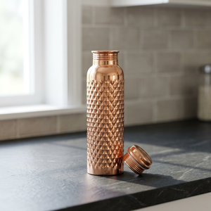 Hammered Carbon Steel Sport Foldable Water Bottle Anti-corrosion Coating <b>Tea</b> <b>Infuser</b> Eco-Friendly Outdoor Hot/Cold Insulation - Product Image 1