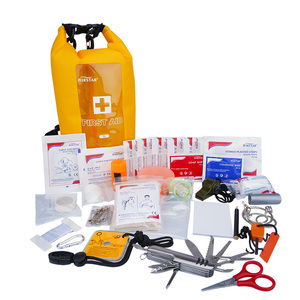 Botiquín de Primeros Auxilios Impermeable con Cierre Enrollable, Kit de Emergencia para Barcos con Contenido Impermeable para Navegación, Natación, Campamento y Rafting - Product Image 6