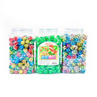 Bonbons gélifiés fruités géants certifiés Halal, yeux 3D multicolores, bonbons d'Halloween les plus vendus au monde