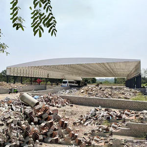 Tente de garage pliable et mobile à toit coulissant, <span class=keywords><strong>abri</strong></span> de stockage <span class=keywords><strong>pour</strong></span> voiture, <span class=keywords><strong>tunnel</strong></span>, entrepôt, au meilleur prix d'usine - Product Image 5