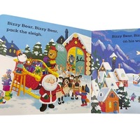 Livre interactif à doigts Bizzy Bear, série de 20 volumes, édition anglaise, livres éducatifs pop-up à pages mobiles, couverture rigide, pour bébés