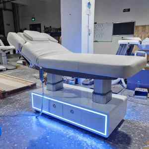 <span class=keywords><strong>Lit</strong></span> d'extension de cils motorisé incurvé, <span class=keywords><strong>lit</strong></span> de beauté pour le visage, chaises de salon de beauté et de spa - Product Image 4