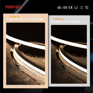 Bande LED néon flexible sans soudure, pliage supérieur - Diamètre de pliage de 60 mm, 8 W/M, IRC élevé >90, coupe de 41,7 mm, 2700K-6500K - Product Image 2