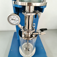 Petit agitateur de laboratoire multifonctionnel de table pour le mélange et le broyage de colorants, de pâtes cosmétiques et la préparation d'échantillons en laboratoire