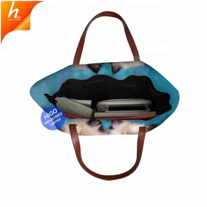 Bolso de mano clásico con estampado de perro Jack Russell, cremalleras, para chicas adolescentes - Product Image 4