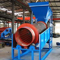 Nueva Criba Trommel Circular Portátil de Alta Eficiencia con Motor y Motor Eléctrico para la Cribado de Minerales