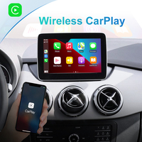 STWEI CarPlay sans fil pour Mercedes Benz GLK W207 W212 W204 SLS W218 NTG 4.0 4.5 5.0 Car Play Android Auto Mirror Caméra de recul
