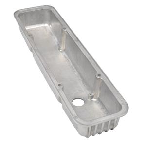 Coperchi Valvole Corti in Alluminio Lucidato Alettato per Chevy SBC 58-86 con Bulloni Perimetrali 283 302 305 327 350 400 Foro da 1-1/4 Pollici - Product Image 6