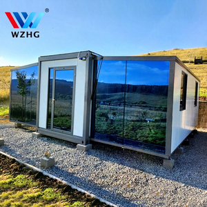 20 40英尺集装箱住宅4卧室豪华住宅中国便携式移动住宅别墅集装箱住宅可扩展住宅印度 - Product Image 1