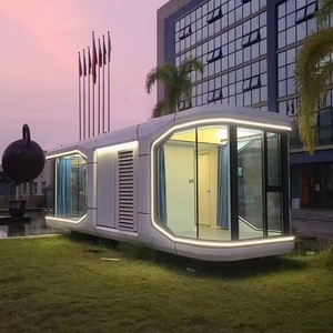 Sistema inteligente de lujo para el hogar 2025, nuevo modelo prefabricado, casa móvil, Hotel, casa, contenedor, casa, cápsula espacial - Product Image 3