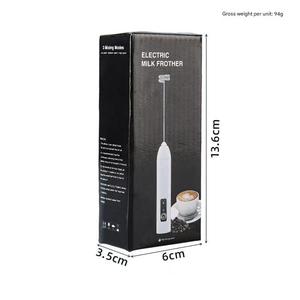 <span class=keywords><strong>Mousseur</strong></span> à <span class=keywords><strong>lait</strong></span> électrique portatif rechargeable par USB, 3 vitesses, le moins cher, puissant mini-mélangeur de boissons et outil à thé, design original - Product Image 5
