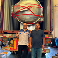 Autoclave en acier inoxydable haute température et haute pression pour la stérilisation des moteurs/pompes, idéal pour les boulangeries, les moulins à farine, les vignerons et l'industrie de la viande.
