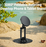 Vente flash YIXIN 1080 °   Support de téléphone et de tablette de bureau rotatif pliable |   Conception à trois axes avec adsorption magnétique puissante N52