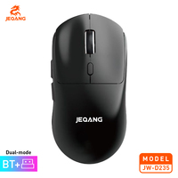 Souris sans fil 6D 2.4G BT double mode jusqu'à 6400 DPI, 6 boutons, rechargeable par Type-C, pour PC portable