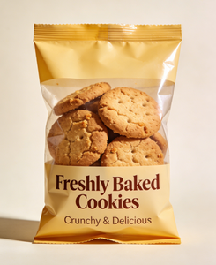 Wholesale Custom Printing Logo Food Grade Plastic Cookie Snack Packaging Bags Moisture Proof Stand up Pouch with Ziplock Bag - Product Image 3