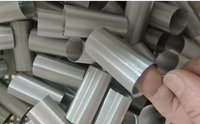 Manchons perforés en acier inoxydable à trous ronds et carrés / Éléments filtrants / Tuyaux filtrants