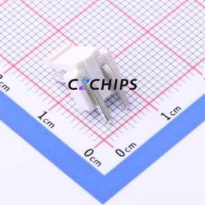 VH-2AW Wire-to-Board Pin Header Bent Lead Through Hole,P=3.96mm Connector 1x2P 3.96mm Right Angle Insert VH - Product Image 2