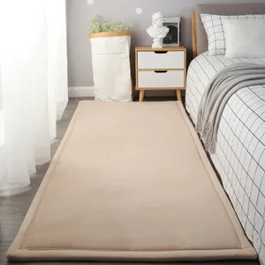 Estera de tatami japonesa de espuma viscoelástica al lado de la alfombra para dormitorio personalizado terciopelo grueso Jiangsu cuadrado niños habitación moderna hecha a máquina