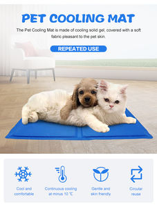 Coole Pet <span class=keywords><strong>Pad</strong></span> Kühl matte Geeignet für Hunde und Katzen Geeignet für alle Arten von Haustieren Wasch bar und tragbar Halten Sie Ihr Haustier kühl - Product Image 6