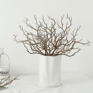 Ramas de Manzanita Pequeñas de 19.3 Pulgadas, Ramitas de Plástico Artificiales con Forma de Asta de Ciervo para Decoración del Hogar, Centros de Mesa para Bodas, Decoraciones para Festivales - Product Image 1