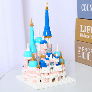 Set de Bloques de Construcción Nube Arcoíris |   Caja de Acrílico Transparente |   Decoración y Regalos para el Hogar con Temática de Flores Interestelares - Product Image 6