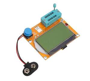 Geekcreit LCR-T4 <span class=keywords><strong>12864</strong></span> LCD الرسومية الترانزستور تستر المقاومة السعة <span class=keywords><strong>ESR</strong></span> SCR متر - Product Image 4
