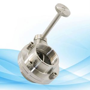 Sanitary-Grade Motorized Stainless Steel EBRO <b>Butterfly</b> Valve - Product Image 4