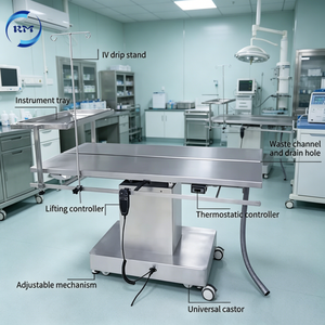 Mesa <span class=keywords><strong>de</strong></span> Operaciones Veterinaria con Marco Integrado y Bandeja <span class=keywords><strong>de</strong></span> Almacenamiento Desmontable para Uso en Aislamiento, Inspección y Cirugía <span class=keywords><strong>de</strong></span> Animales <span class=keywords><strong>de</strong></span> <span class=keywords><strong>Granja</strong></span> - Product Image 4