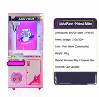 Machine à griffes commerciale à monnayeur pour jouets et prix, avec accepteur de billets, pour centre de divertissement familial et salle d'arcade