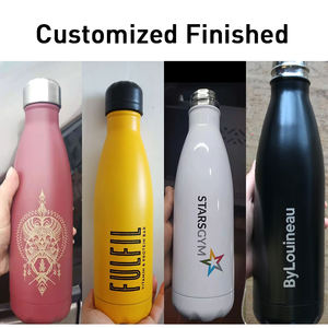 Customizable Logo Stainless Steel Water Bottle with Handle and Lid 500ml Sport Design Printed Brand Promotion Gift - Product Image 2