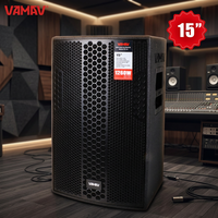 VAMAV Bocinas NOVA TX 15 Altavoz De Rango Completo 15 Pulgadas De Madera 630W RMS PA Sistema Profesional Para DJ Fiesta