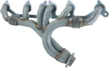 Performance Ceramic Coated Exhaust Manifold 6-2-1 Mandrel Bent Flex Sections for 91-00 Jeep Wrangler Cherokee 4.0L TJ YJ XJ - Product Image 2