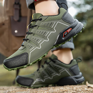 Zapatos de Senderismo para Hombre, Transpirables, con Parte Superior de Malla, Suela de Goma, Entresuela de EVA, Punta Cerrada, para Trekking y Deportes al Aire Libre - Product Image 1