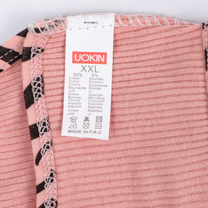 UOKIN Intimo Sexy da Donna, Mutandine in Cotone a Coste a Vita Media, Tinta Unita, Confezione da 12 Pezzi - Product Image 4