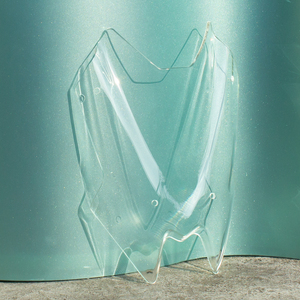 Pare-brise de moto en polycarbonate acrylique transparent TECO pour Kawasaki Z900 2020-2024 - Product Image 2