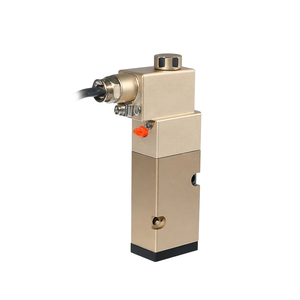 Vanne solénoïde pneumatique COVNA pour commande urgente avec éclairage LED intégré et variateur de débit - Product Image 2