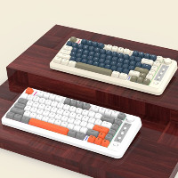 Teclado Inalámbrico de Alta Calidad OKR248 de Modo Dual para Portátil, Multifunción, Giratorio, USB 2.4G, Calculadora para Computadora