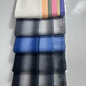 Jingrun <span class=keywords><strong>Super</strong></span> cimosa elasticizzata in tessuto misto Denim Jingrun tessuti <span class=keywords><strong>Jeans</strong></span> elasticizzati 10 once blu scuro Stonewashed elasticizzati - Product Image 1