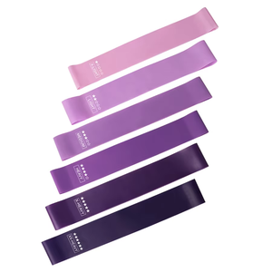 5pcs 세트 필라테스 스트레치 밴드 부티 다리 저항 밴드 여성과 남성을위한 운동 운동 밴드 - Product Image 1