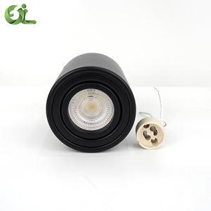 Moderne rond GU10/5.3 Aluminium LED Plafonnier Design Industriel Style Fer Corps Cylindre <span class=keywords><strong>Spot</strong></span> Downlight Lampe Lumière - Product Image 4