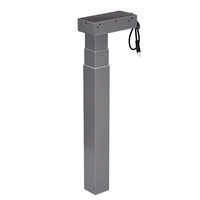 Pied de table en métal à cadre en acier OEM à 2 3 étages, réglable en hauteur pour le bureau et la maison, colonne de levage électrique en fer
