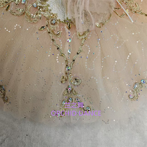 BT01616 <span class=keywords><strong>donne</strong></span> professionali di alta qualità per bambini adulti per ragazze da competizione indossano costumi Tutu da balletto rosa - Product Image 6