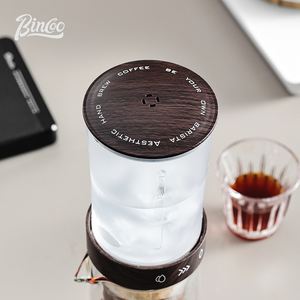 BINCOO glace goutte à goutte cafetière infusion froide goutteur réglable cafetière grande capacité café <span class=keywords><strong>filtre</strong></span> ensemble 450ML - Product Image 4