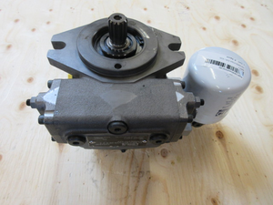 Pompe à pistons axiaux M4PV21/M4PV28/M4PV37, simple/double pompe, machines industrielles, série complète, hydraulique, garantie 12 mois, fabriqué en Italie - Product Image 1
