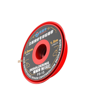 Fil à dessouder JTX FS-15 2.0mm pour réparation de téléphone portable PCB BGA outil de reprise de soudage mèche de tresse à dessouder - Product Image 1
