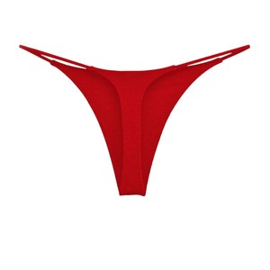 Tanga sin Costuras de Cintura Baja para Mujer, Estilo Bikini, Color Piel, Ropa Interior de Fibra de Poliéster - Product Image 5